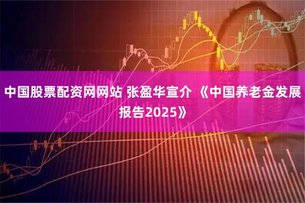 中国股票配资网网站 张盈华宣介 《中国养老金发展报告2025》